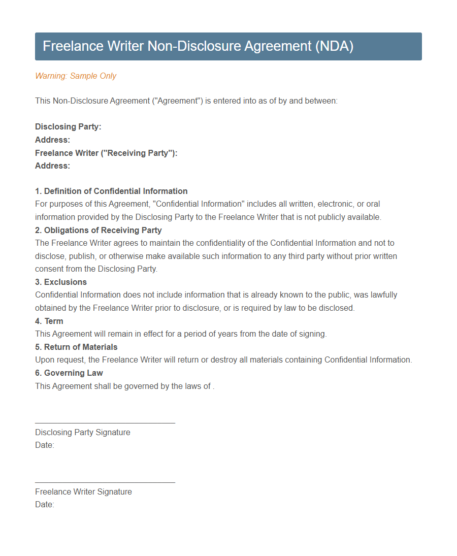 Visitor Security Clearance Form Template PDF Samples