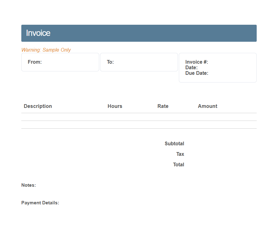 Auto Repair Work Order Form PDF Samples