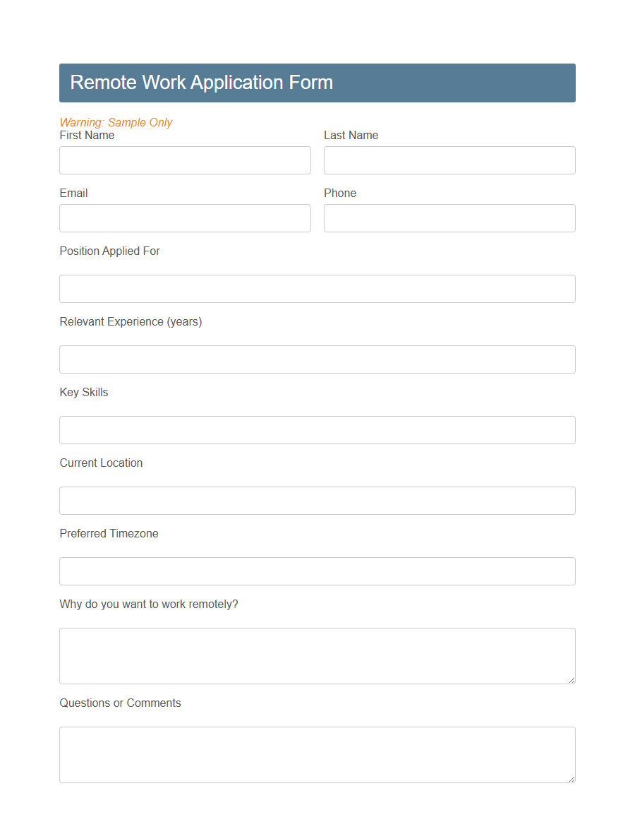 Employee Travel Request Form Template PDF Samples