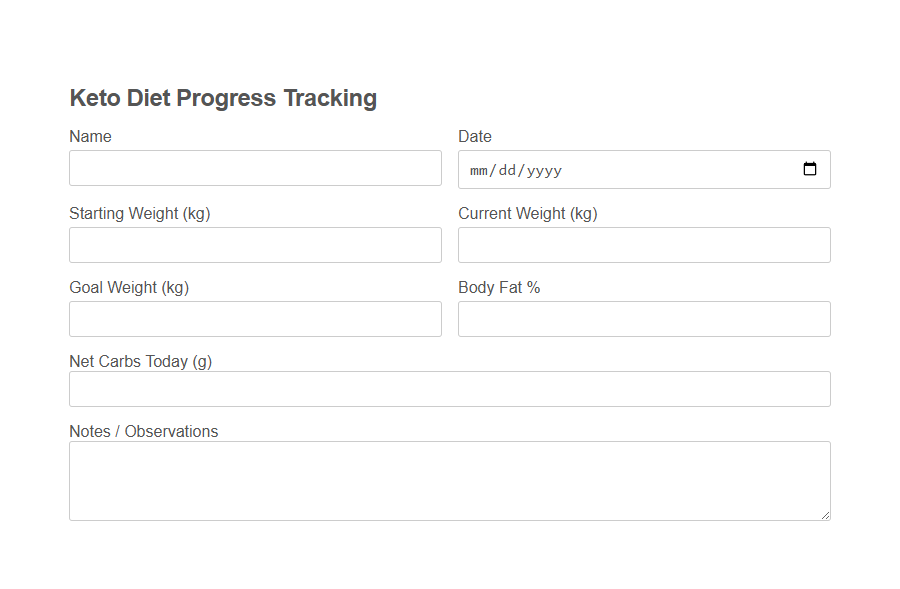 Diet and Nutrition Assessment Form Template PDF Samples