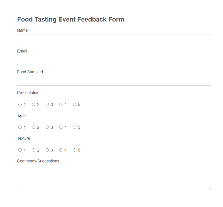 Guest Feedback & Satisfaction Survey Form Template PDF Samples