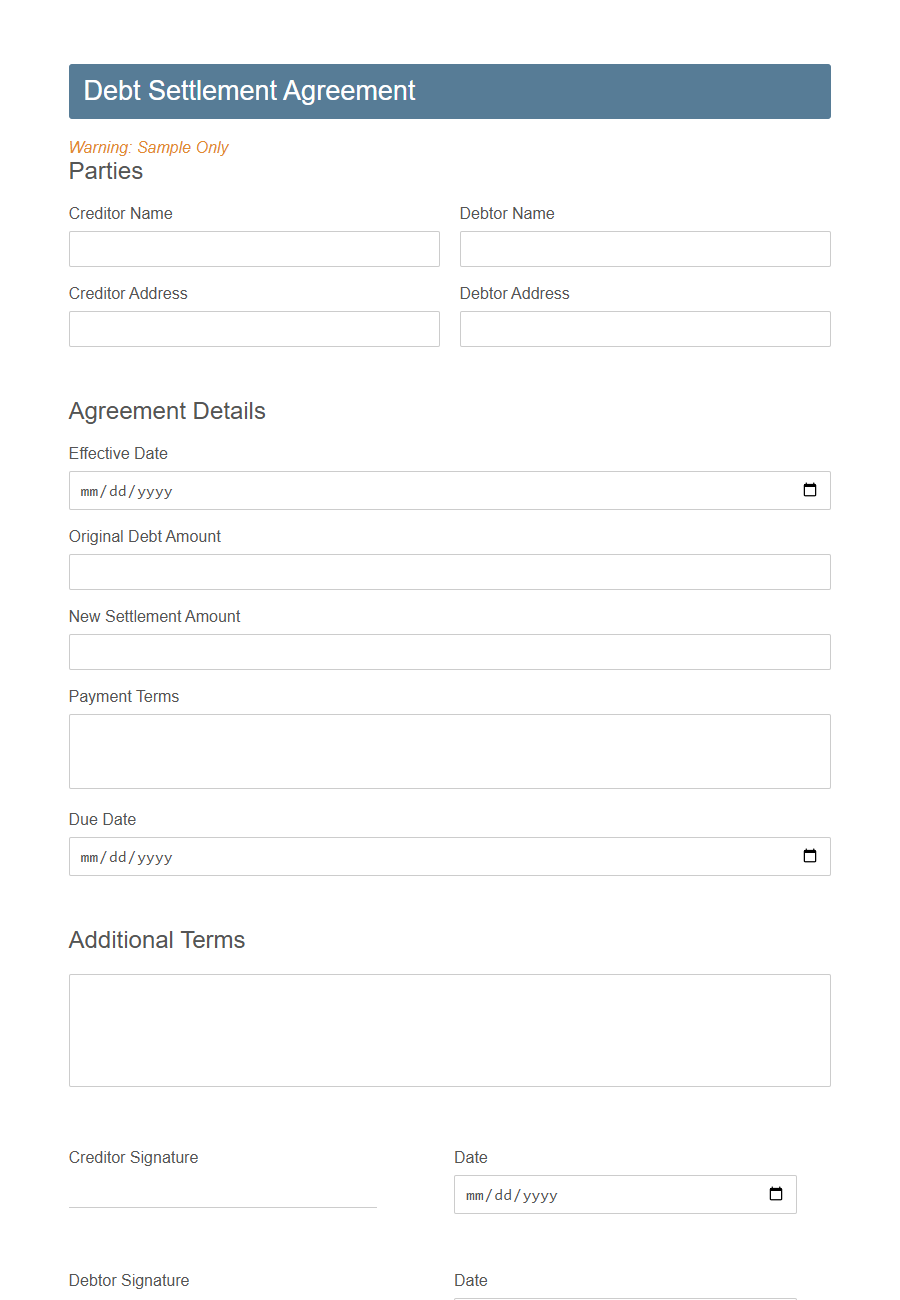 Cease and Desist Letter (Form Template) PDF Samples