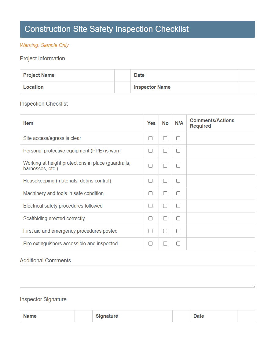 Engineering Field Work Authorization Form Template PDF Samples