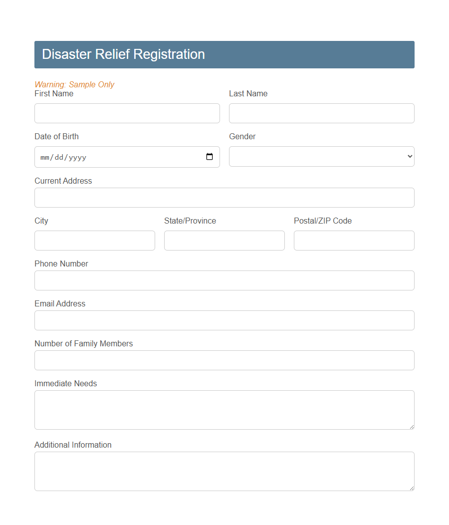 Emergency Shelter Intake Form PDF Samples