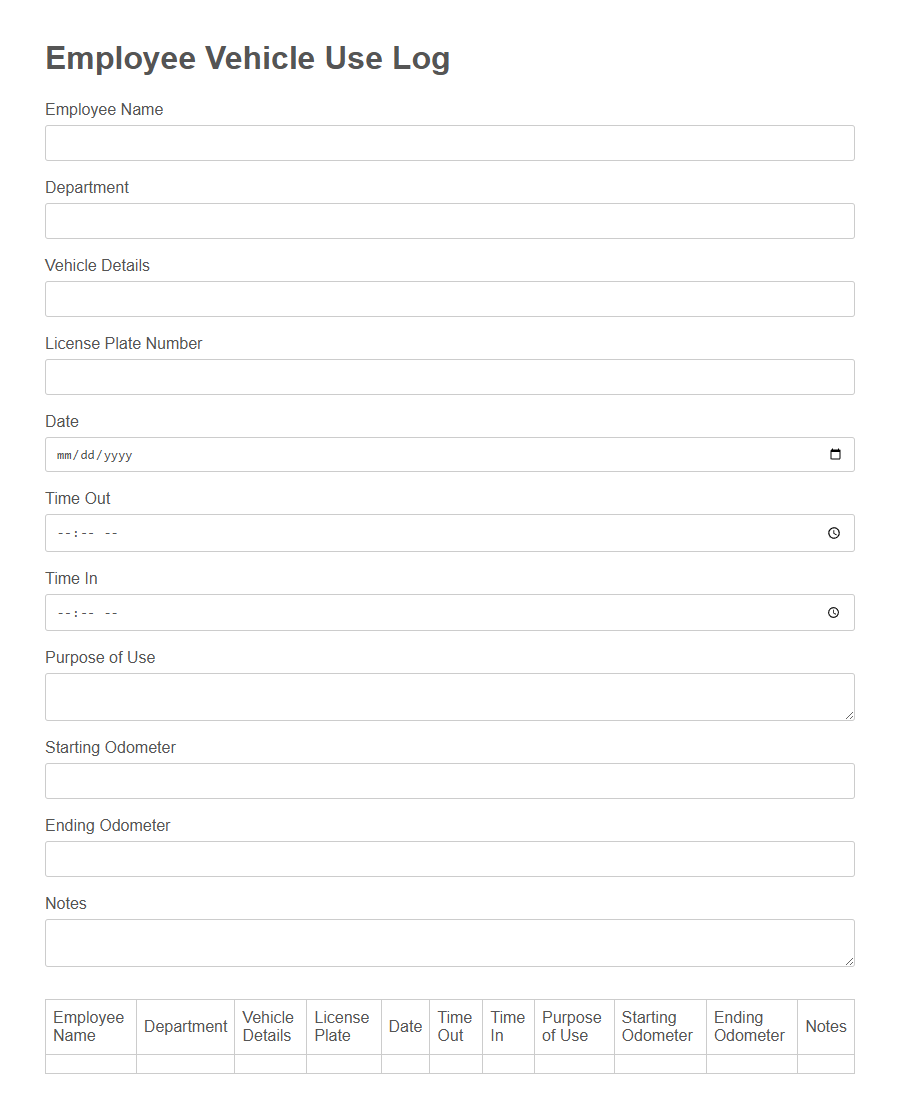 Vehicle Accident Report Form Template PDF Samples