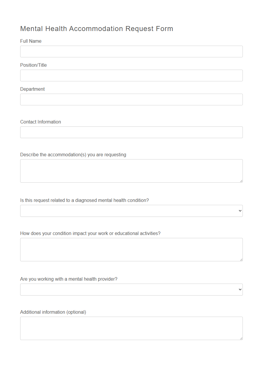 Disability Services Eligibility Form Template PDF Samples