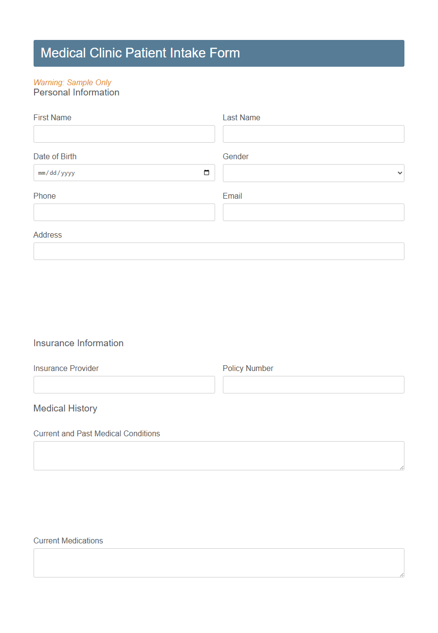 Open House Sign-in Sheet Form PDF Samples